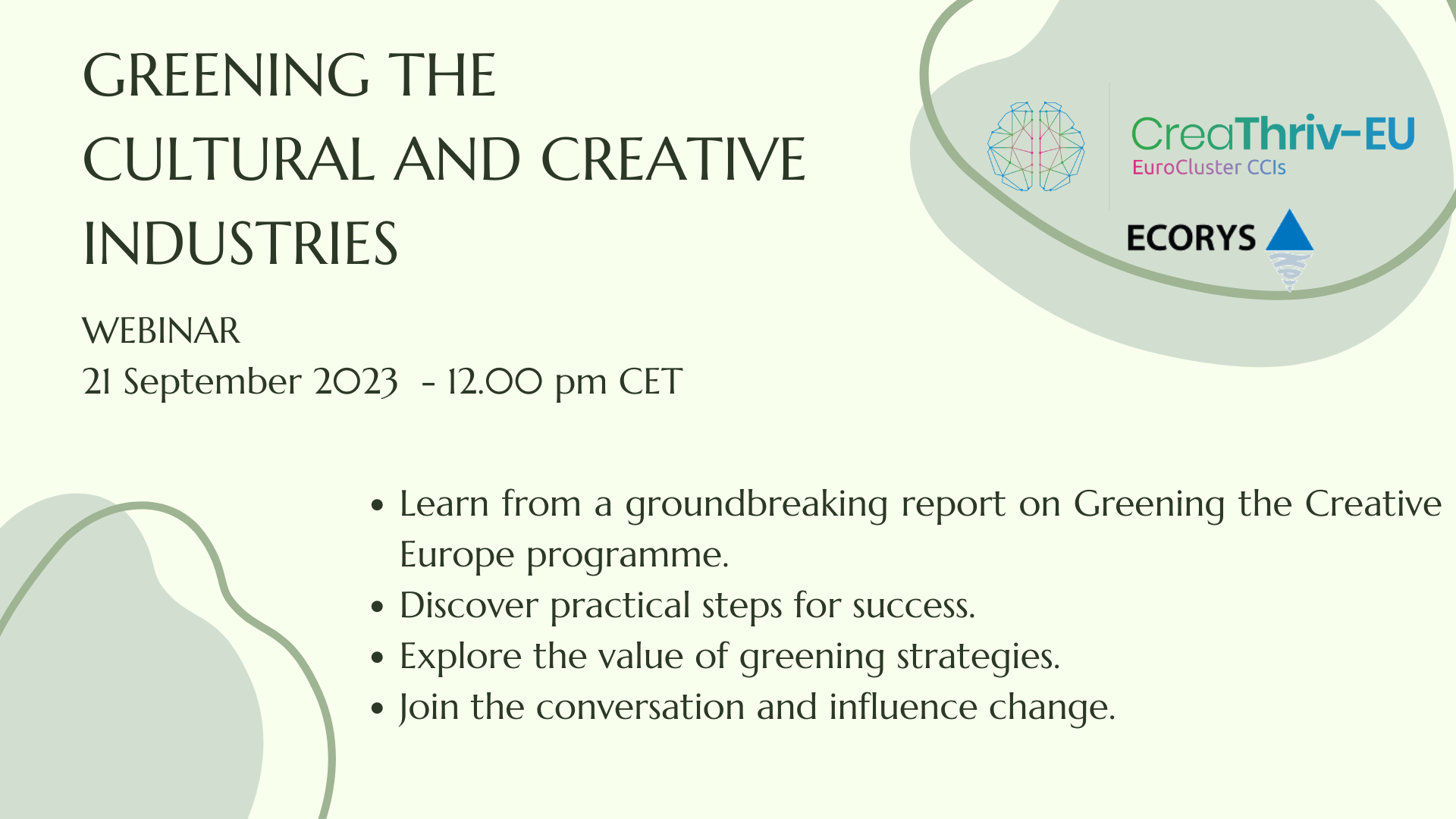 Green Modern Webinar Instagram Post (1920 × 1080 px)