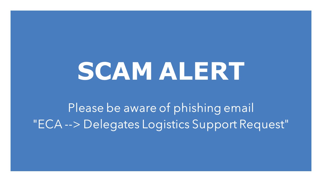 Scam Alert Phishing Email in name of ECA Image_scam alert