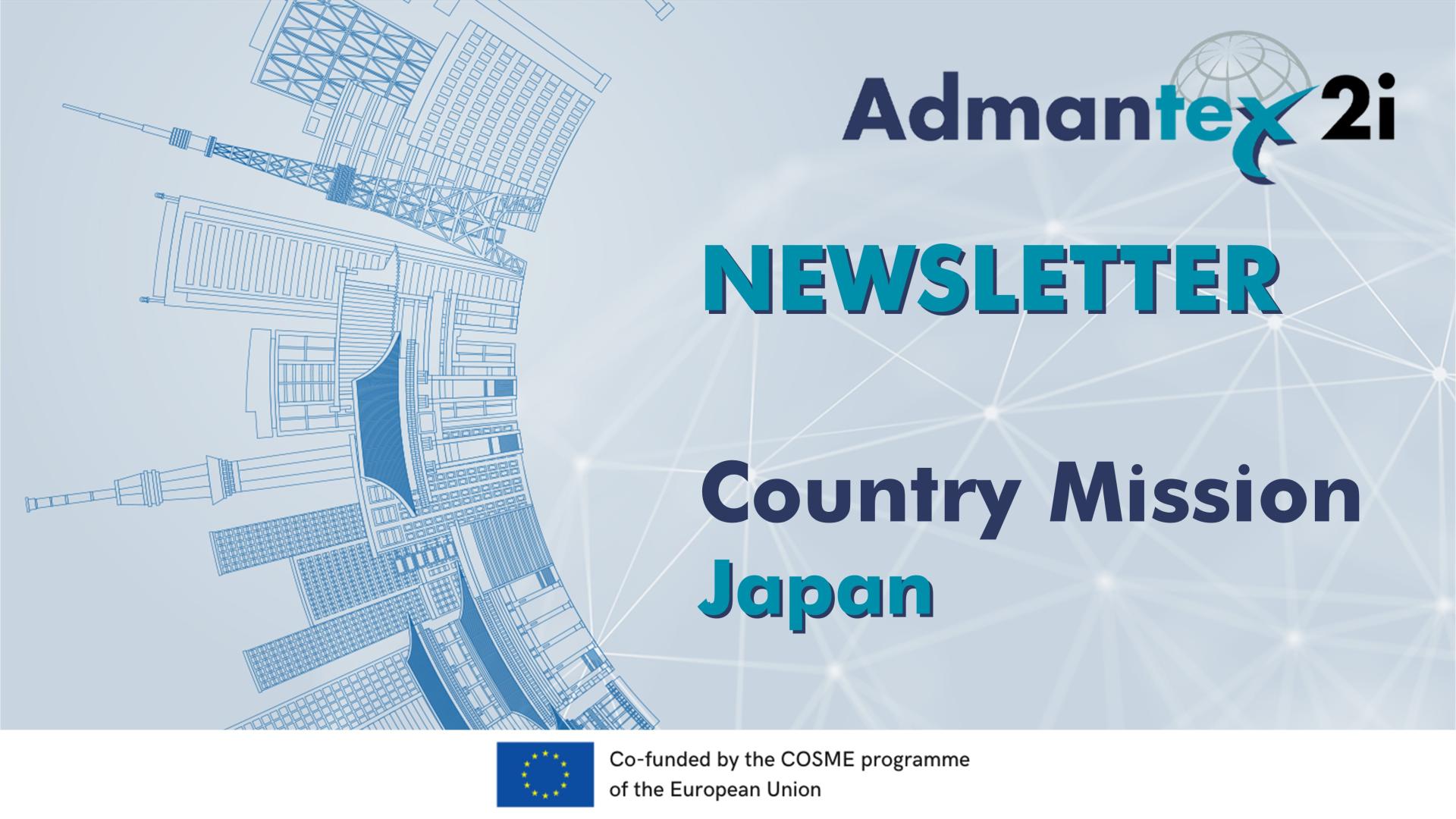 ADMANTEX2i Japan mission newsletter