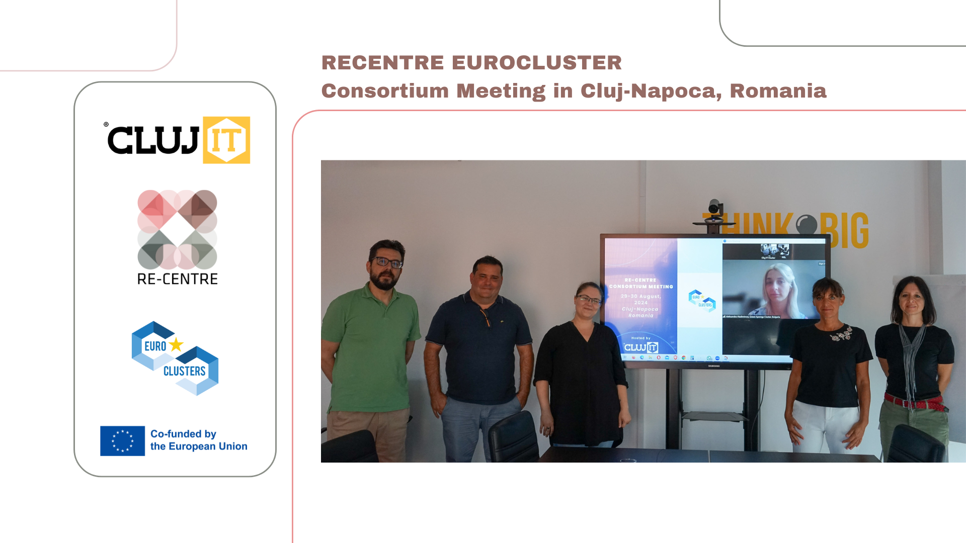 RECENTRE Consortium Meeting, Cluj-Napoca