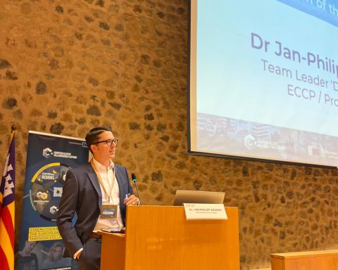 Dr. Jan Phillip, Clusters meet Regions event in Palma