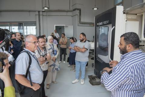 ECCP EU South MED delegations at Site visit