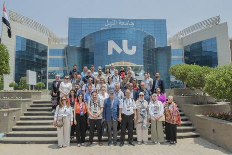 ECCP EU South MED delegations at Nile University