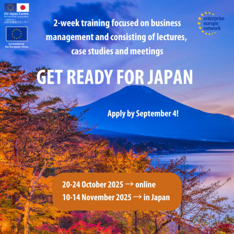 Get ready for Japan - 2 week training focused on business management