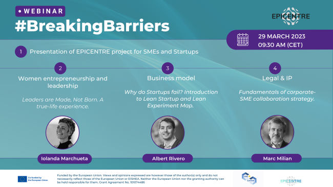 Breaking Barriers Webinar Epicentre