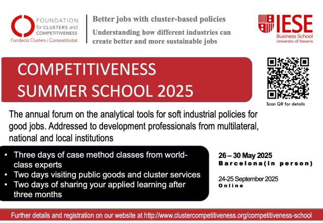 Competitiveness Summer School at IESE Business School - 2025 -Flyer v2_0