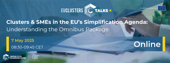1600x600 Clusters and SMEs in the EU's Simplification Agenda