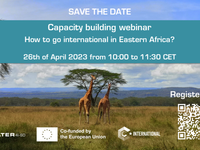 save the date capacity building webinar Eastern Africa