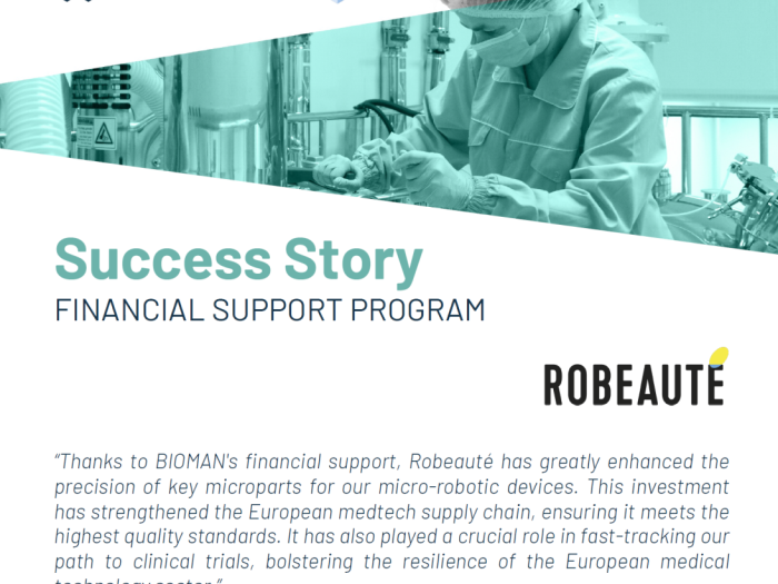 BioMan4R2 success story Robeauté 